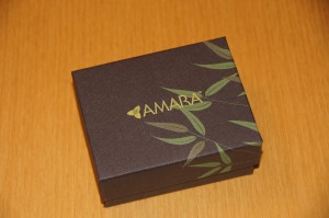 Amara Gold eco packaging