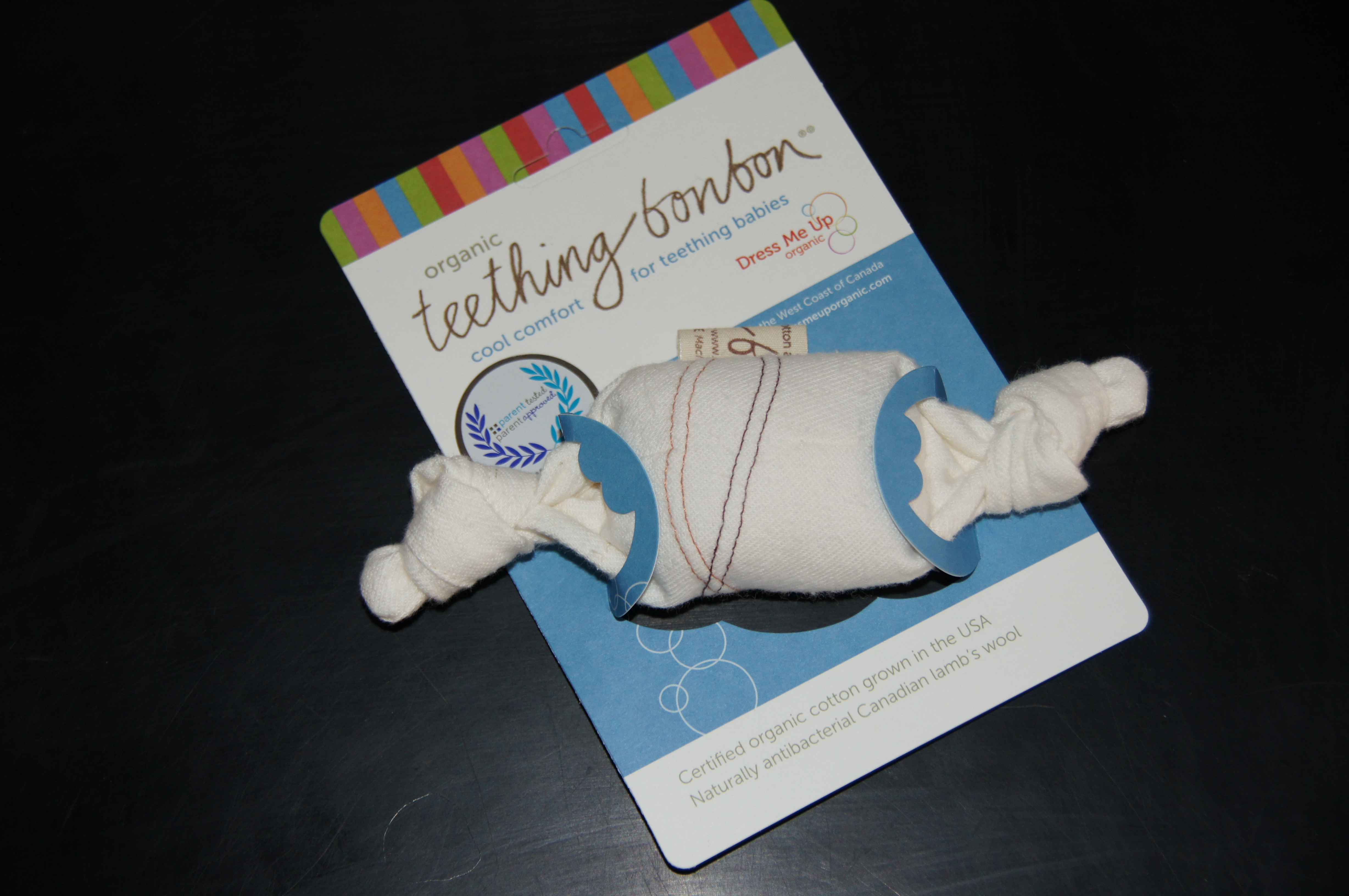 Product Review: Teething Bonbon from Dress Me Up Organic