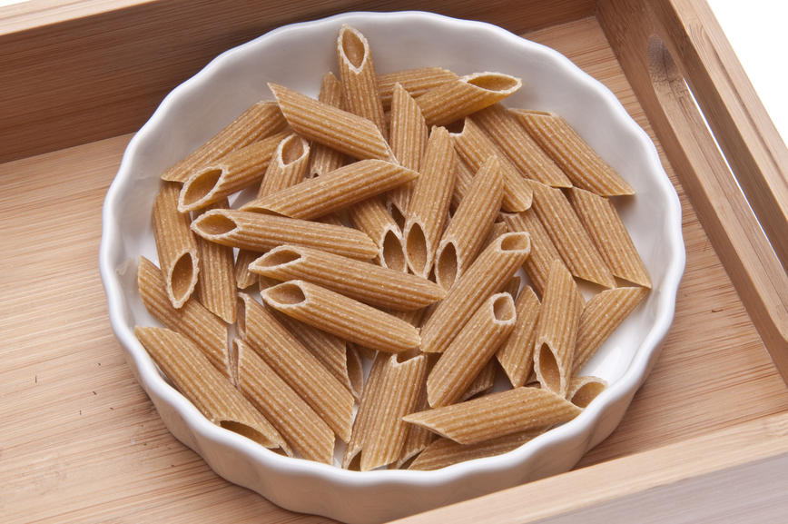Whole Wheat Pasta in bowl