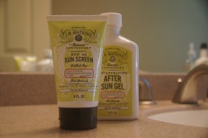 Groovy Green Livin J.R. Watkins Naturals sunscreen