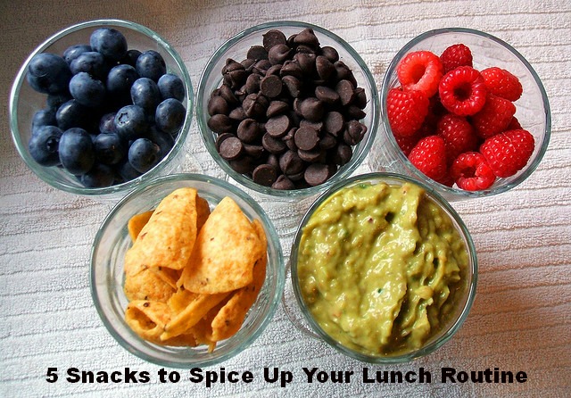 5 Snacks to Spice Up Your Lunch Routine