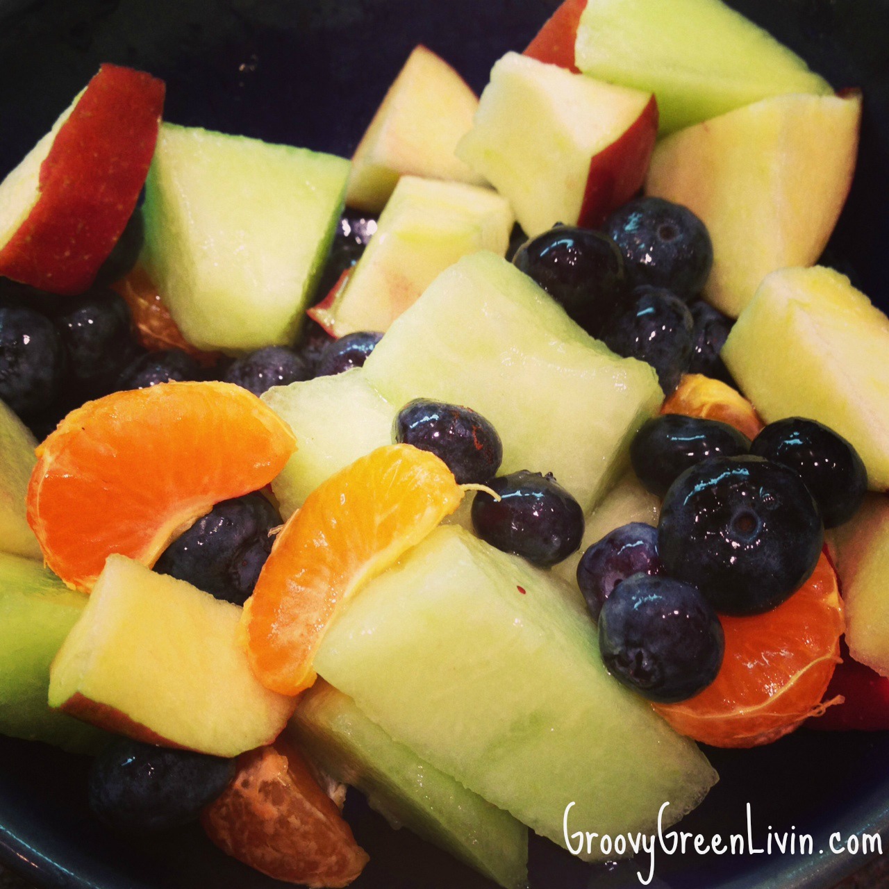 Groovy Green Livin Instagram Fruit Salad