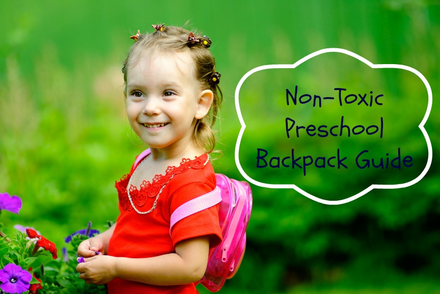 Groovy Green Livin non-toxic preschool backpack