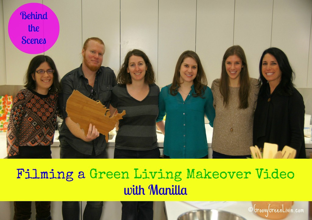 Groovy Green Livin Filming a Green Living Makeover