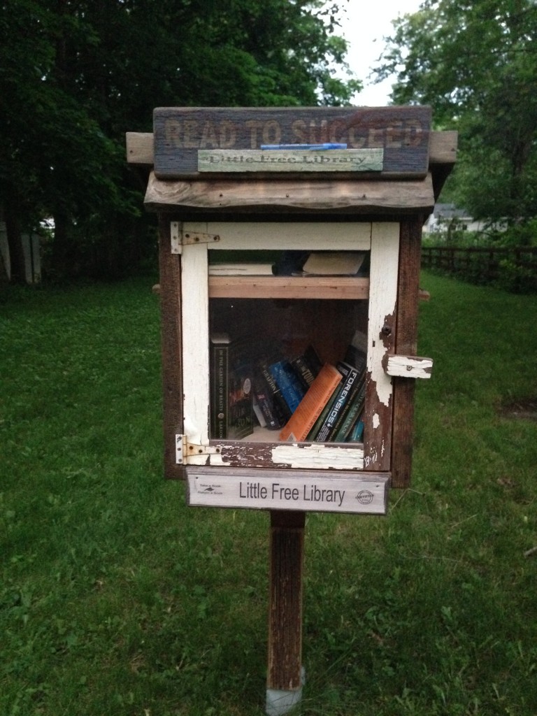 Groovy Green Livin Little Free Library