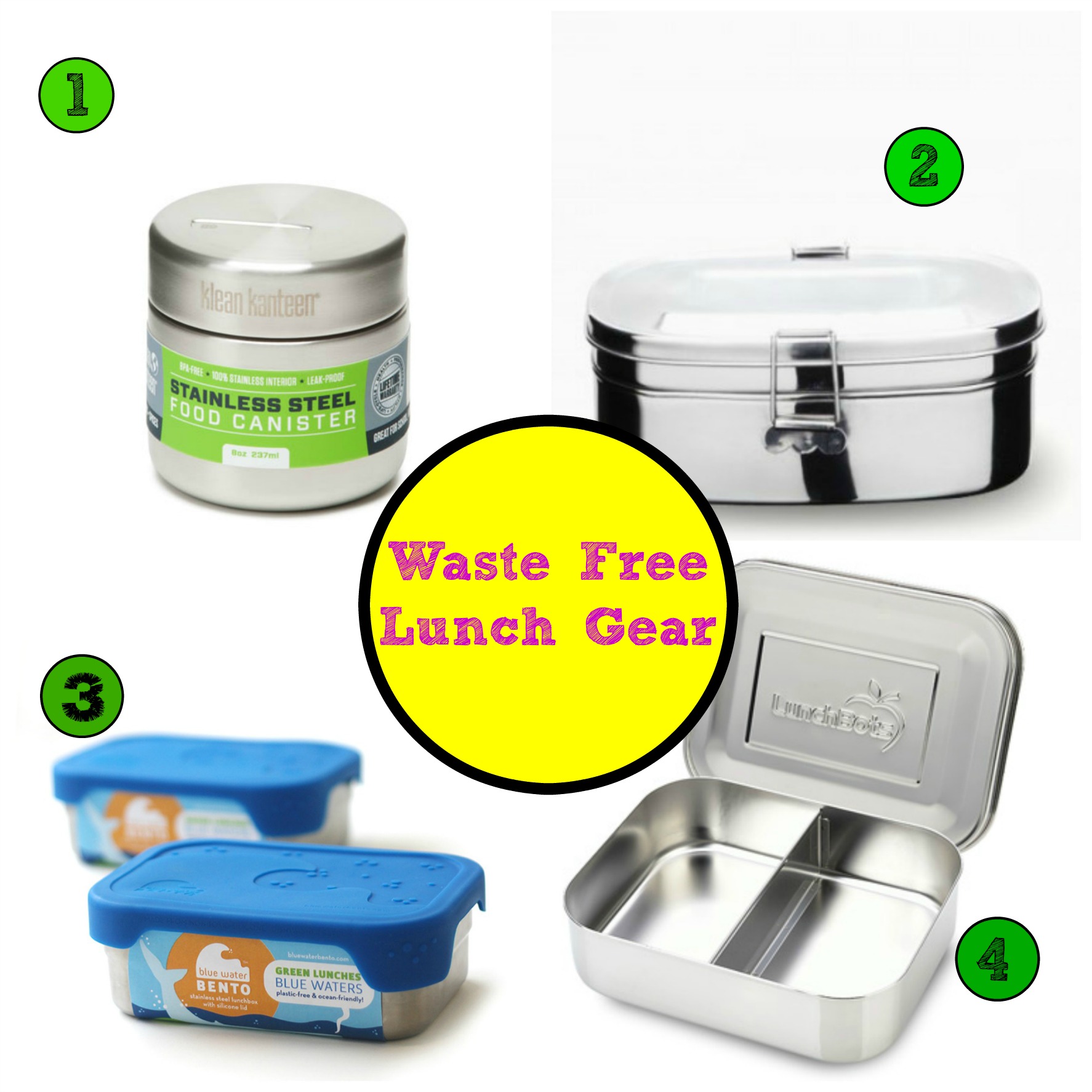 Waste Free Lunch Gear to Add to Your Lunch Box