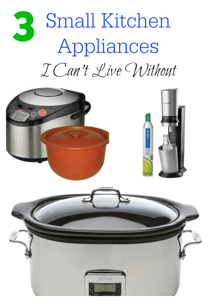 3 Small Kitchen Appliances I Can’t Live Without
