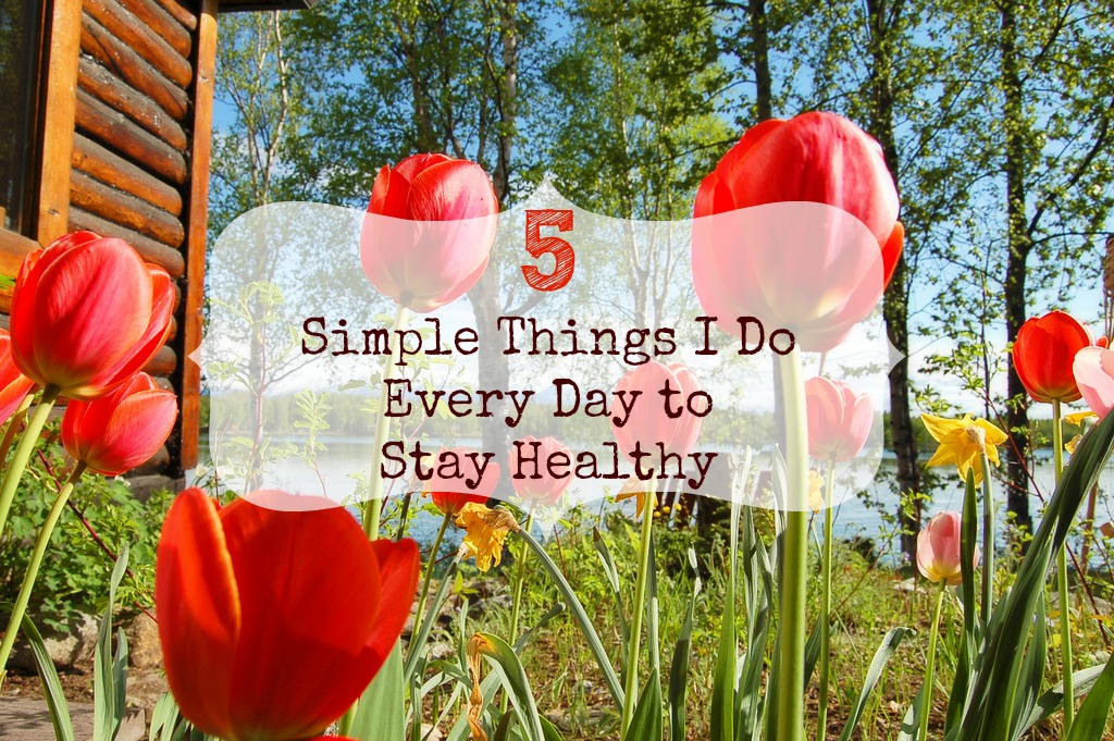 5 Simple Things I Do Every Day to Stay Healthy Groovy Green Livin