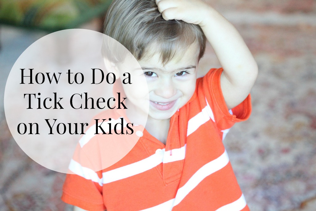 How to Do a Tick Check on Your Kids Groovy Green Livin