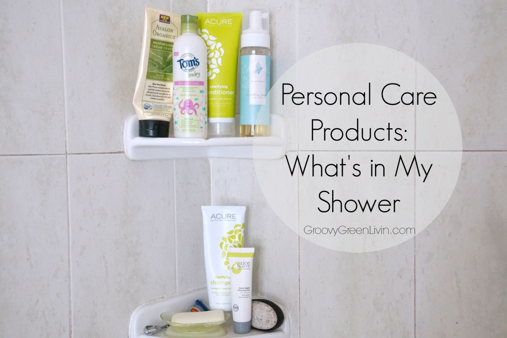 Personal Care Products What's in My Shower Groovy Green Livin